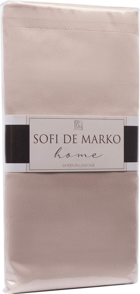 Изображение товара Наволочка Sofi de Marko Мармис 70x70 / НВ-мс-70x70брз (бежевый/розовый)