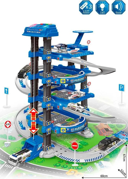 Изображение товара Паркинг игрушечный Six-Six Zero 660-A328