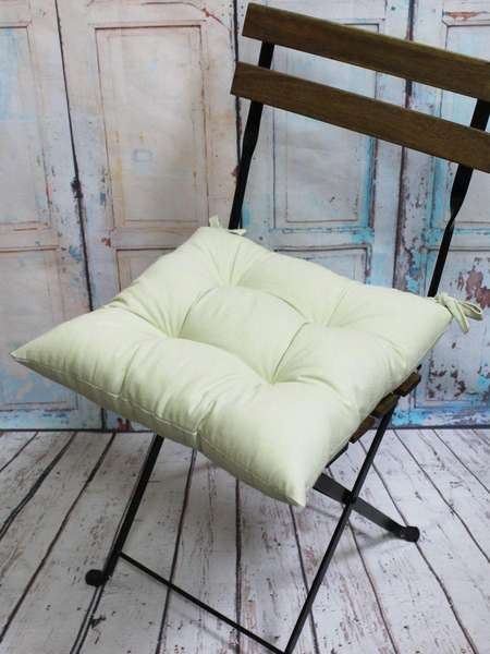 Изображение товара Подушка на стул MATEX Simplex / 56-287 (слоновая кость)