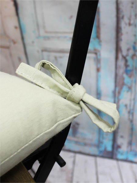 Изображение товара Подушка на стул MATEX Simplex / 56-287 (слоновая кость)