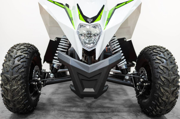 Изображение товара Квадроцикл Motax Gekkon 90 (черный/белый/зеленый)