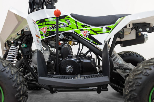 Изображение товара Квадроцикл Motax Gekkon 90 (черный/белый/зеленый)