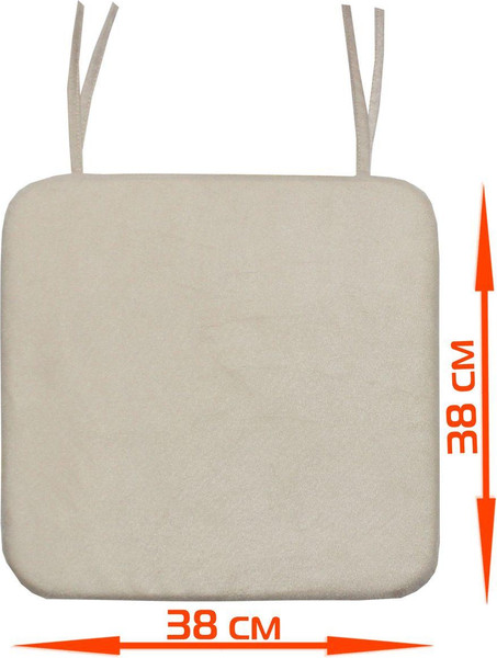 Изображение товара Подушка на стул MATEX Aria / 60-307 (светло-бежевый)