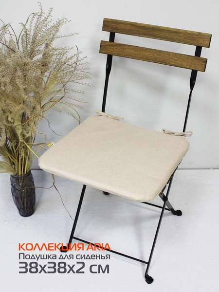 Изображение товара Подушка на стул MATEX Aria / 60-307 (светло-бежевый)