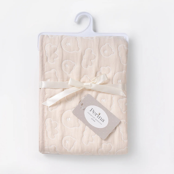 Изображение товара Плед для малышей Perina Soft Cotton / ПЛ-02.4 (бежевый)