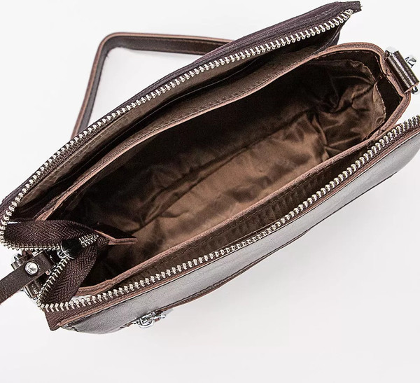 Изображение товара Сумка Poshete 931-8721-5-220ZDBW (темно-коричневый)