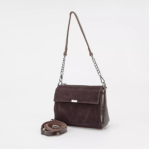 Изображение товара Сумка Poshete 931-8721-5-220ZDBW (темно-коричневый)