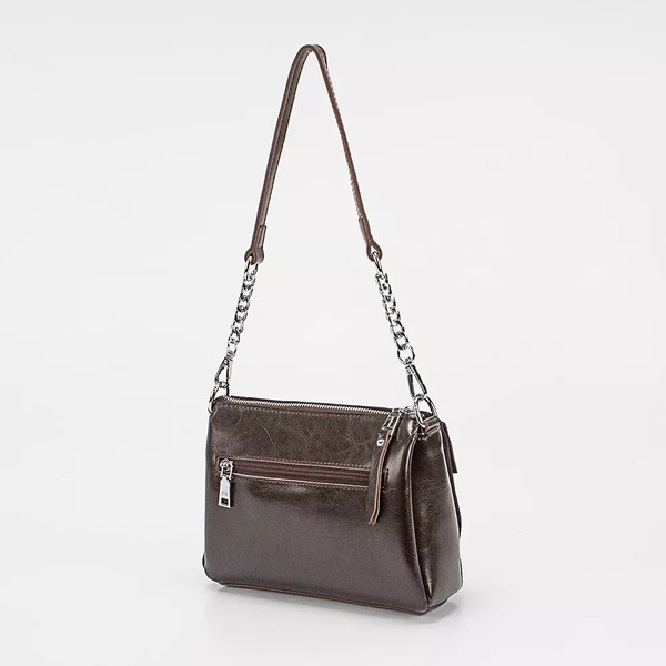 Изображение товара Сумка Poshete 931-8721-5-220ZDBW (темно-коричневый)