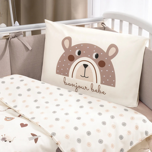 Изображение товара Комплект постельный для малышей Perina Bonjour Bebe / BB2.140-1/40