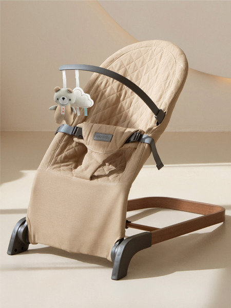 Изображение товара Детский шезлонг Amarobaby Harmony / AB24-25HR/03 (бежевый)
