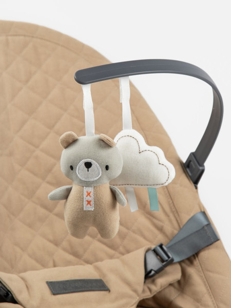 Изображение товара Детский шезлонг Amarobaby Harmony / AB24-25HR/03 (бежевый)