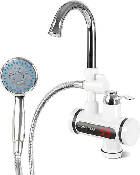 Изображение товара Проточный водонагреватель HomeStar HS-0113D (кран+душ)