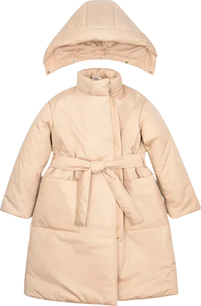 Изображение товара Пальто детское Amarobaby Snuggly / AB-OD24-SNUGGLY29/03-146 (бежевый, р.146-152)