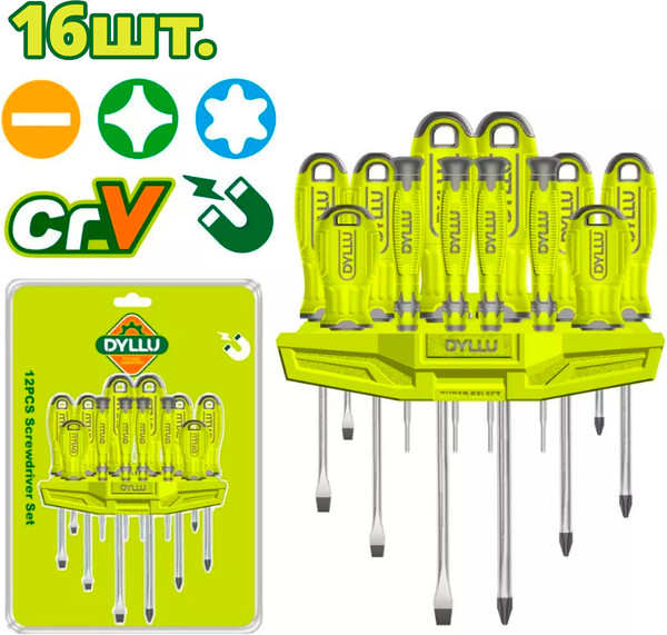 Изображение товара Набор отверток DYLLU DTSS1416