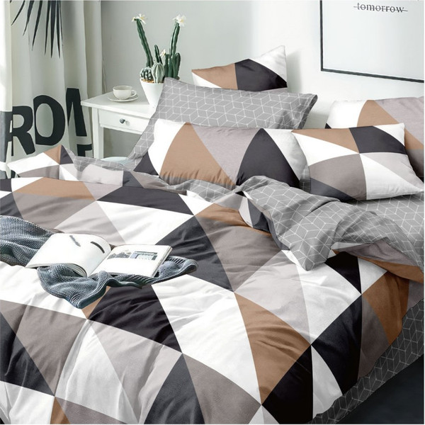 Изображение товара Комплект постельного белья Alleri Поплин Luxe Евро / П-117