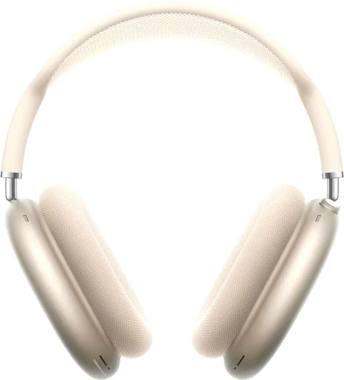 Изображение товара Беспроводные наушники Apple AirPods Max USB-C A3184 / MWW53 (звездный свет)