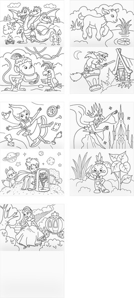 Изображение товара Раскраска Три совы Суперраскраска. Герои сказок / PА4_59205