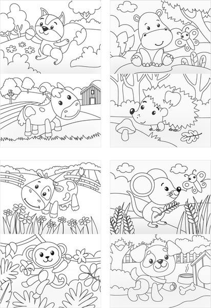 Изображение товара Раскраска Три совы Суперраскраска. Животный мир / PА4_59203