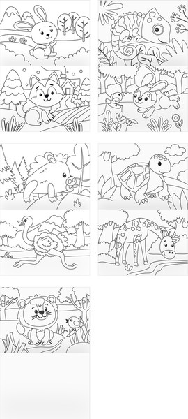 Изображение товара Раскраска Три совы Суперраскраска. Животный мир / PА4_59203