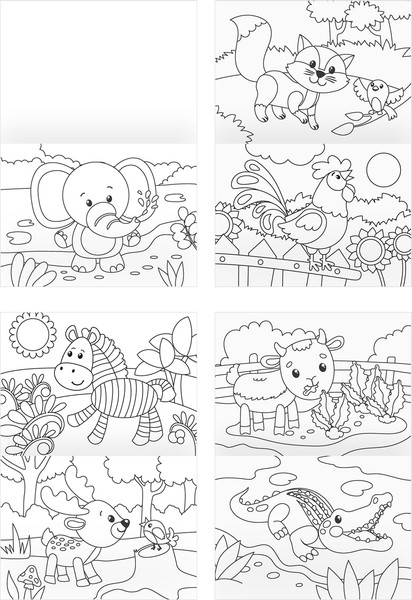 Изображение товара Раскраска Три совы Суперраскраска. Животный мир / PА4_59203