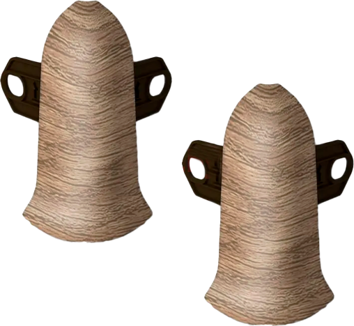 Изображение товара Уголок для плинтуса Ideal Классик 321 Падук (5.5см, 2шт, наружный, флоупак)