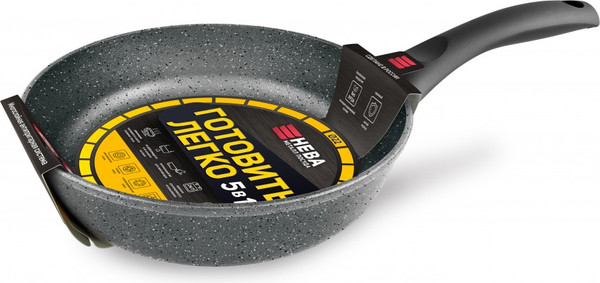 Изображение товара Сковорода Нева Металл Посуда Готовить легко Stone Gray GL4122