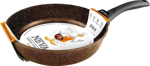 Изображение товара Сковорода Нева Металл Посуда Neva Granite Brown NGB122