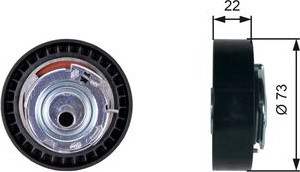 Изображение товара Натяжной ролик ремня ГРМ Gates T43225
