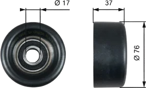 Изображение товара Ролик ремня генератора Gates T38028