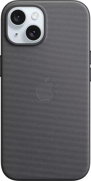 Изображение товара Чехол-накладка Apple FineWoven Case w/MagSafe для iPhone 15 Black / MT393ZM/A