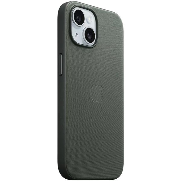 Изображение товара Чехол-накладка Apple FineWoven Case w/MagSafe для iPhone 15 Evergreen / MT3J3ZM/A