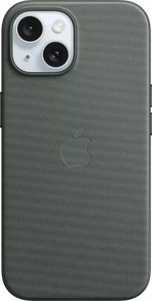 Изображение товара Чехол-накладка Apple FineWoven Case w/MagSafe для iPhone 15 Evergreen / MT3J3ZM/A