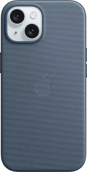 Изображение товара Чехол-накладка Apple FineWoven Case w/MagSafe для iPhone 15 Pacific Blue / MT3G3ZM/A