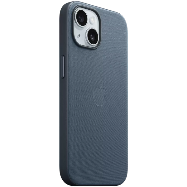 Изображение товара Чехол-накладка Apple FineWoven Case w/MagSafe для iPhone 15 Pacific Blue / MT3G3ZM/A