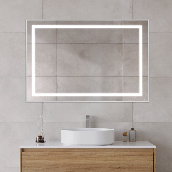 Изображение товара Зеркало BelBagno SPC-KRAFT-1200-800-SENS-AL