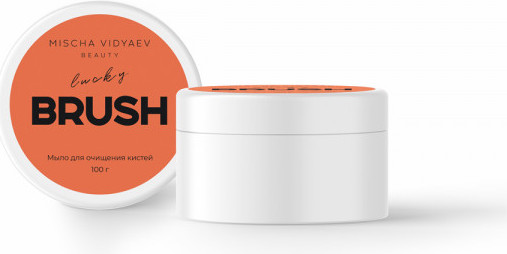 Изображение товара Средство для очищения кистей/спонжей Mischa Vidyaev Orange Мыло (100г)