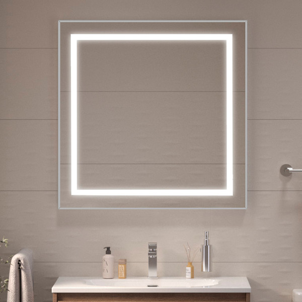 Изображение товара Зеркало BelBagno SPC-KRAFT-800-800-SENS-AL