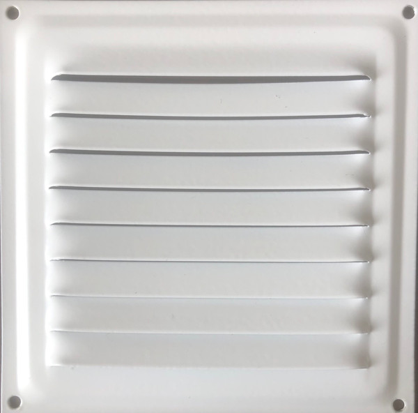 Изображение товара Решетка вентиляционная Ventale Оцинкованная штампованная из стали 0.7мм (350x175, белый)
