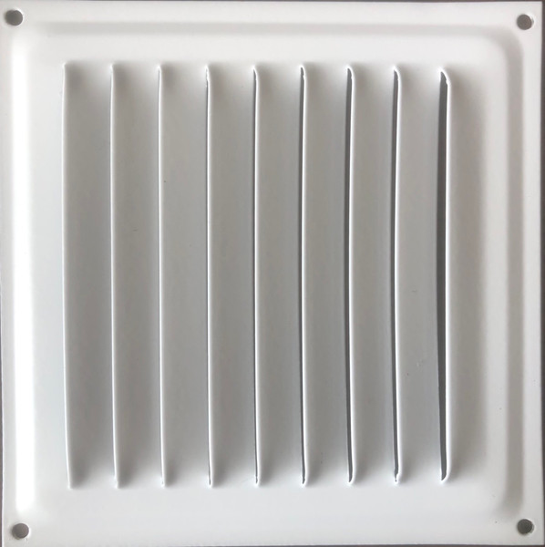 Изображение товара Решетка вентиляционная Ventale Оцинкованная штампованная из стали 0.7мм (350x175, белый)