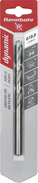 Изображение товара Сверло Rennbohr 10.0х133мм Dinamic P9M3 / 675100