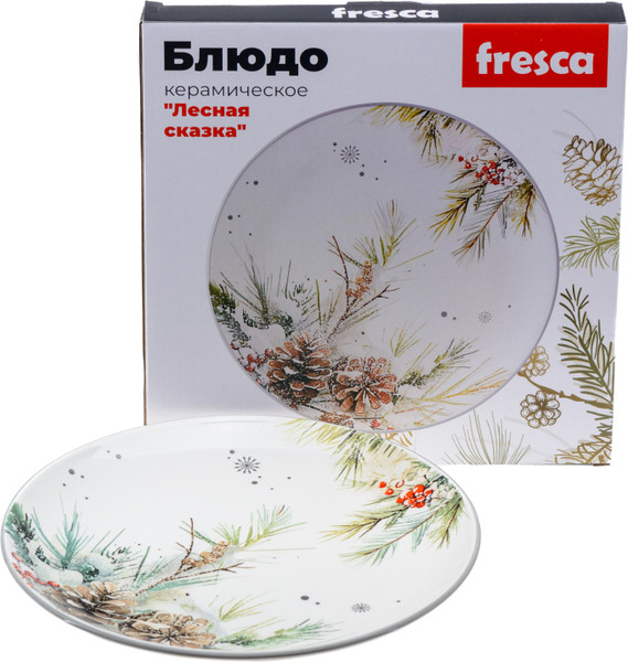 Изображение товара Тарелка столовая обеденная Fresca Лесная сказка BB102184