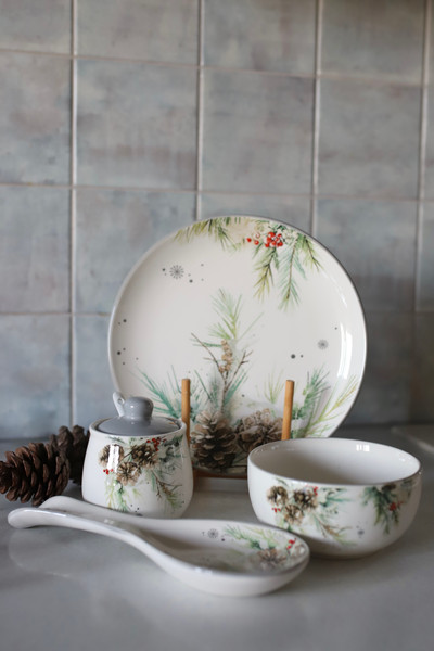 Изображение товара Тарелка столовая обеденная Fresca Лесная сказка BB102185