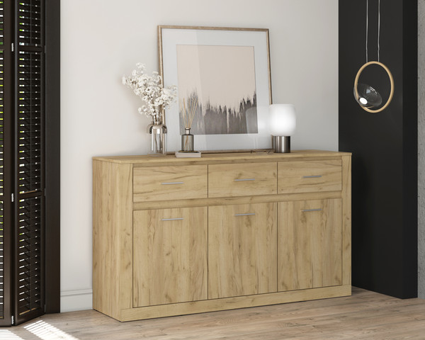 Изображение товара Тумба Интерлиния ЛМ-3Д3Ш (дуб золотой)