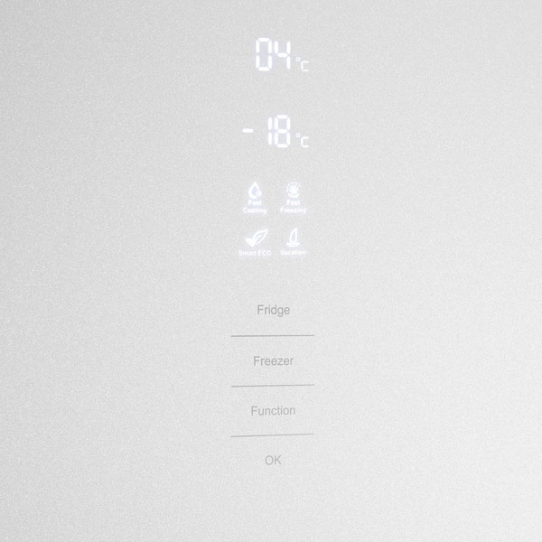 Изображение товара Холодильник с морозильником Maunfeld MFF185NFW Inverter