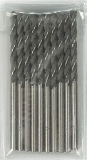 Изображение товара Набор сверл Rennbohr Basic Prom ЦХ 3.5 x70мм HSS-R / 461035 (10шт)