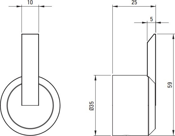 Изображение товара Крючок для ванной Deante Arnika ADA_0111 (хром)