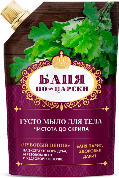 Изображение товара Мыло жидкое Fito Косметик Баня по-царски Чистота до скрипа (100мл, дойпак)