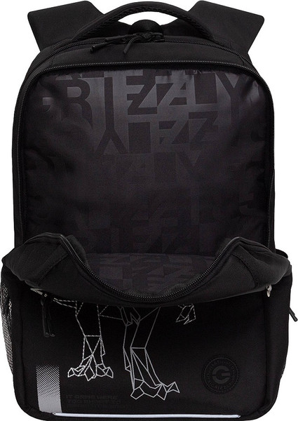 Изображение товара Школьный рюкзак Grizzly RB-556-3 (черный)