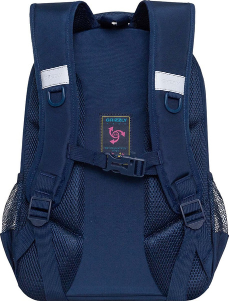 Изображение товара Школьный рюкзак Grizzly RG-568-1 (синий)