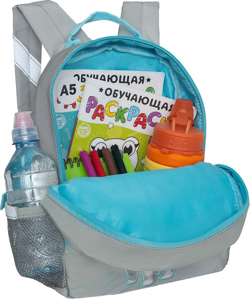 Изображение товара Детский рюкзак Grizzly RK-477-4 (светло-серый)